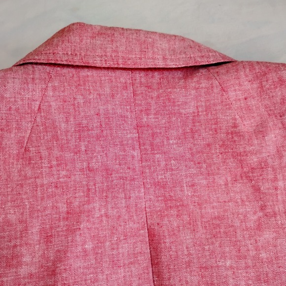 J Crew Blazer 00 Schoolboy Linen Blend Two Button Office‎ Preppy Work Corp - Picture 14 of 16